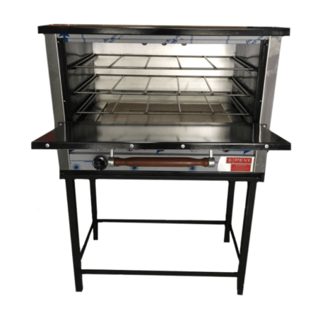 Horno Pizzero De 12 Moldes Con Base Pevi - Imagen 2