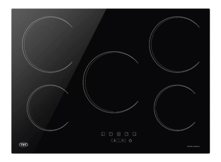 Anafe 5 Hornallas Eléctrico TST Vitro V negro 220V