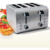 Tostadora Peabody Acero Inox para 4 Panes - Imagen 3