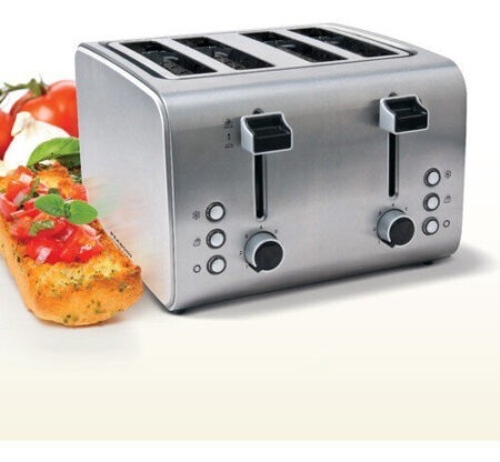 Tostadora Peabody Acero Inox para 4 Panes - Imagen 3