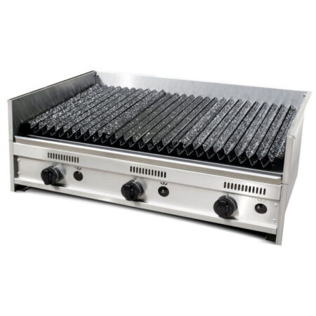 Parrilla A Gas De Acero Inoxidable 90cm Corbelli