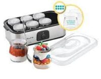 Yogurtera Exterior Acero Inox Frascos Vidrio - Smart-tek Ym800