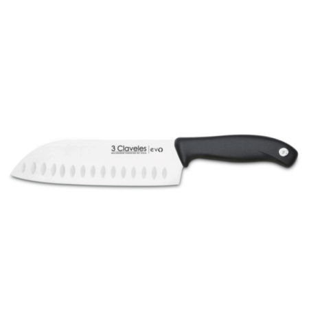 Cuchillo Santoku Evo 18cm 3 Claveles