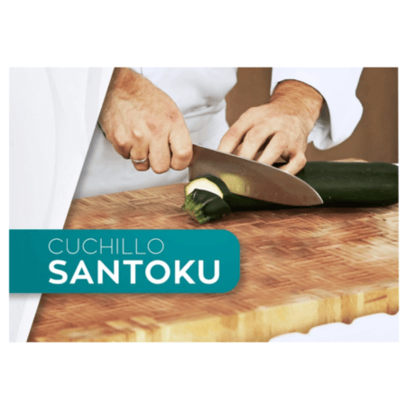Cuchillo Santoku Evo 18cm 3 Claveles - Imagen 4