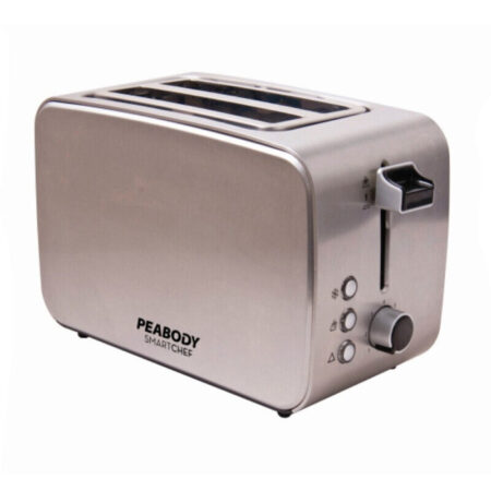 Tostadora 2 Rebanadas Acero Pulido PEABODY PE-T8127