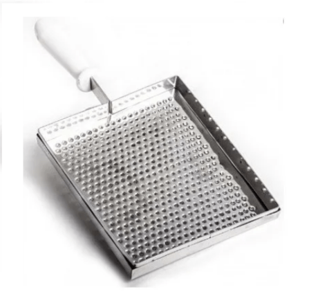 Rallador Plano Queso O Verdura Profesional Acero Inoxidable - Imagen 2