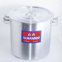 Olla Gastronomica Aluminio 50 Litros Nº40 Con Tapa Almandoz