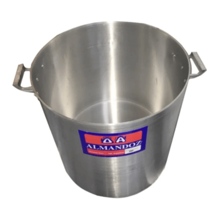 Olla Gastronomica Aluminio 50 Litros Nº40 Con Tapa Almandoz - Imagen 2
