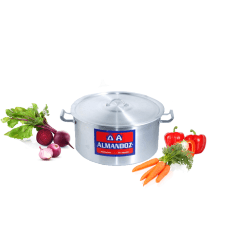 Cacerola Gastronomica De Aluminio 36 Lts Nº 45 Almandoz - Imagen 3