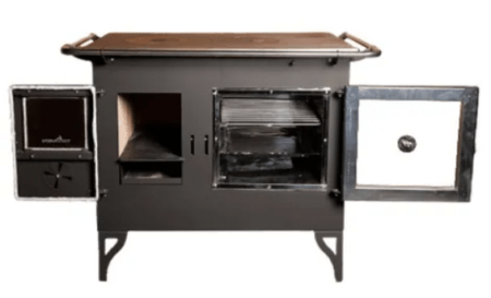 Cocina Petrona a Leña Con Horno Tromen - Imagen 2