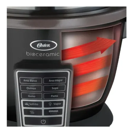 Olla Oster Arrocera Bioceramica 10 Funciones 2.2 L Rc8030b - Imagen 3