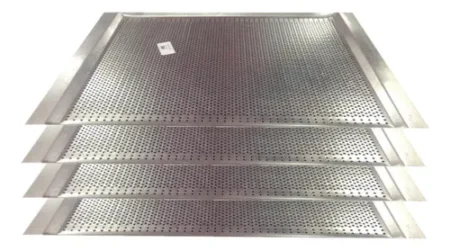 Base Horno Pauna 44x32cm + 4 Bandejas Lisas Y 4 Perforadas - Imagen 3