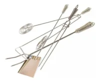 Set De 5 Accesorios Para Asador Acero Inoxidable