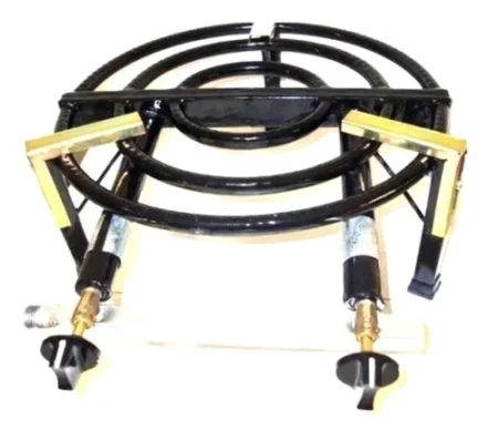 Quemador Paellero Brogas 38cm C/2 Robinete 6500kcal Gn/ Ge - Imagen 2