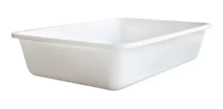 Batea Blanca De 60x40x10 Cm Para Pescaderia Carniceria
