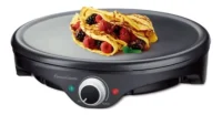 Crepera Panquequera De 38 Cm Antiadherente 1500w