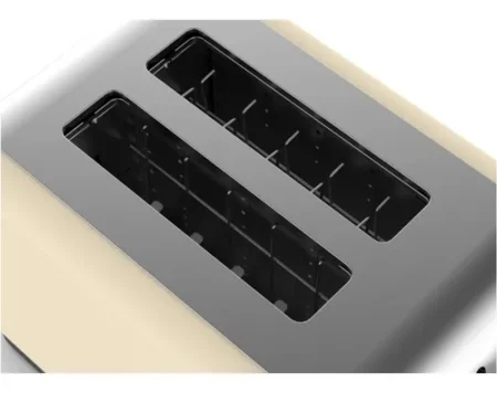 Tostadora Acero Inoxidable 2 Panes 6 Niveles 1050 W Peabody 2 Colores - Imagen 5