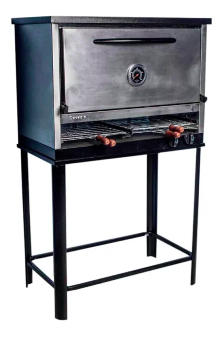 Horno Pizzero De 6 Moldes Con Pinza Carlitera Depaolo