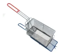 Canasto Freidor Rectangular 26x13 Estañado