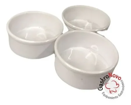 Cazuela Dip De Melamina Para Salsas Cerveceria X3 7x3cm