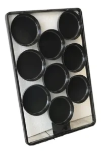 Molde Para Pan De Hamburguesas Lata Enlozada X9 60x40cm