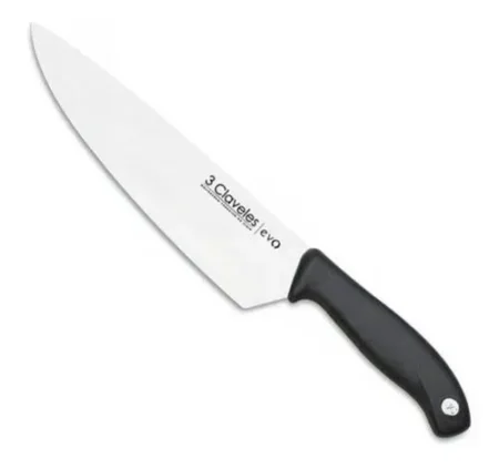 Cuchillo Acero Inoxidable Cocinero Evo 15 Cm 3 Claveles