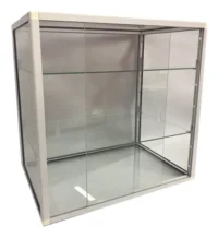 Mostrador Caramelero Exhibidor De Vidrio Vitrina 2 Niveles