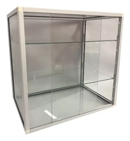 Mostrador Caramelero Exhibidor De Vidrio Vitrina 2 Niveles