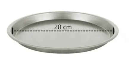 Molde Pizza Individual De Chapa Liviana 20cm Prepizza - Imagen 2