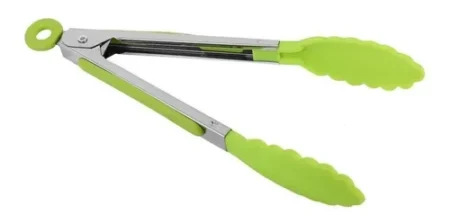 Pinza Acero Inoxidable Con Mango De Silicona 26.5cm - Imagen 3