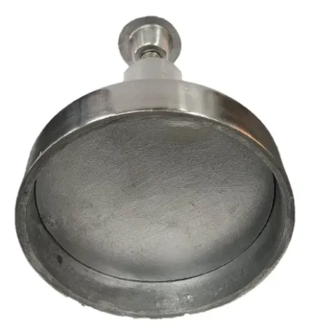 Molde Para Hamburguesas Golpe De 12 Cm Aluminio Pulido - Imagen 4