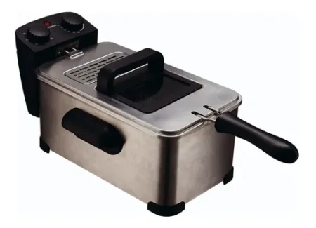 Freidora Con Aceite Eléctrica De 3 Litros 2000w Sikla - Imagen 2