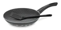Sarten Con Espatula 24 Cm Negro Paris Tramontina