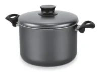 Olla Alta 26 Cm De Teflon Con Tapa Paris Tramontina