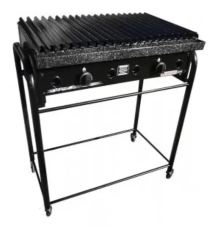 Combo Parrilla 600 X 450 Anafe Con Base