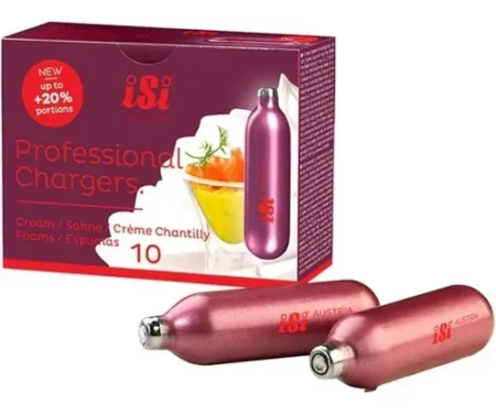 Cremera Profesional Gourmet Acero Inoxidable + 10 Capsulas - Imagen 2