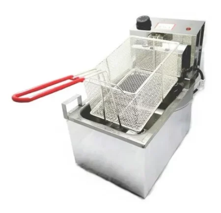 Freidora Electrica 8 Litros + Panchera Con Calienta Pan Roa - Imagen 3