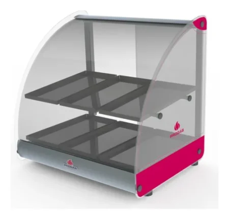 Horno Convector 44x32 Pauna Beta 21 + Exhibidor Warmer 47cm - Imagen 2