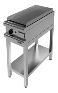 Anafe Todo Plancha Esmerilado Acero Inoxidable 430 Con Base