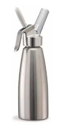 Cremera Sifon Para Crema 1 Litro Hermetica Acero Inoxidable