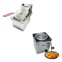 Combo Freidora De 8 Litros Roa + Mantenedor De Queso Cheddar