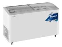 Freezer De Pozo Dual St Briket Fr4500bl Puerta Vidrio