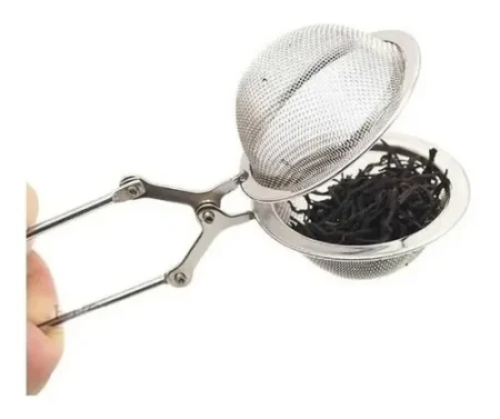 Infusor De Té Tipo Pinza. Acero Inoxidable - Imagen 2
