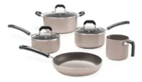 Set Saffron Bateria De Cocina Brinox Cacerolas Sartenes Olla
