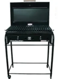 Combo Parrilla 800 X 450 Con Tapa Y Base Lourdes