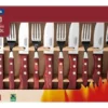 Set De Cubiertos Tramontina Polywood Juego Chuletero 12 Pz - Imagen 2