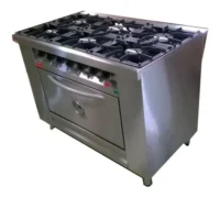 Cocina 6 Hornallas Reja Fundición Horno Linea Super Rovesco