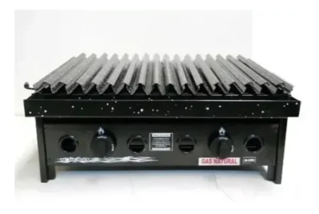 Combo Parrilla 600 X 450 Anafe Con Base - Imagen 3