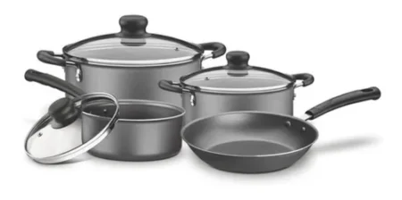 Bateria De Cocina Teflon Juego De 7 Ollas Turim Tramontina