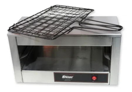 Tostadora Eléctrica Compacta + Panchera Con Calienta Pan Roa - Imagen 3